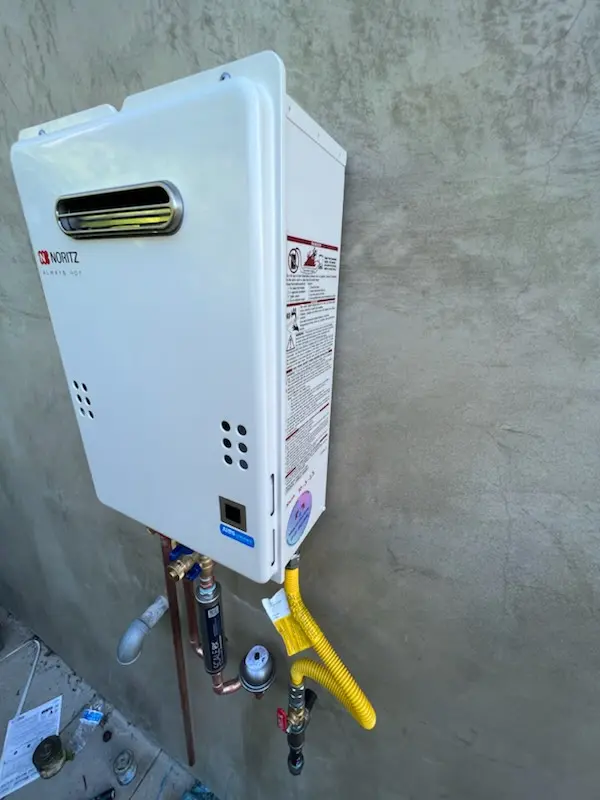 Tankless water heater installation for Mount Misery homes